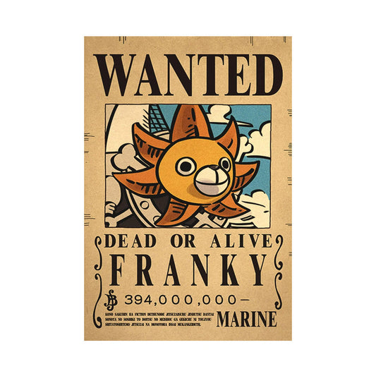 Limited Edition: Franky Wanted Poster – Super Engineering Genius