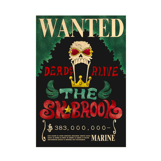 Limited Edition: Brook Wanted Poster – The Soul King Strikes a Chord